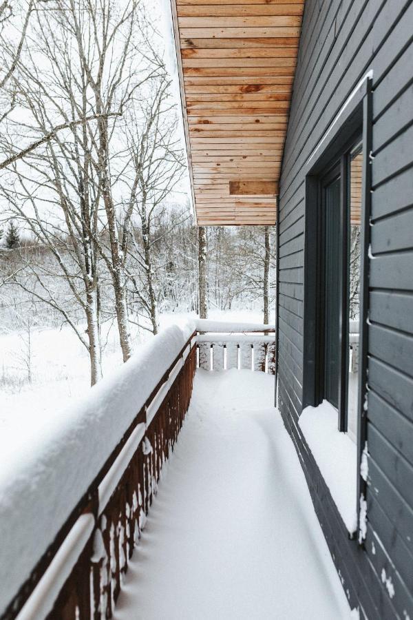 Sniegi Apartments With Sauna Madona Exteriér fotografie